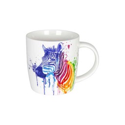 Bild von Zebra Watercoloured Animals Teetasse Kaffeebecher Könitz