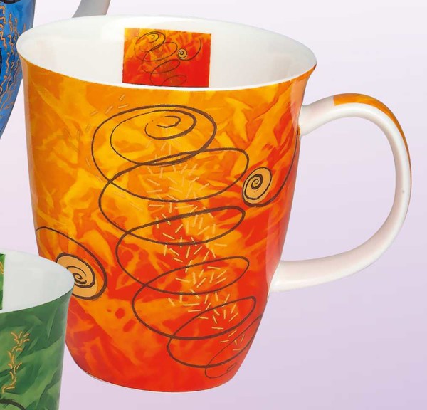 Bild von Vier Elemente Luft Henkelbecher Tasse Porzellan