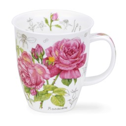 Bild von Dunoon Mug Tassen Floral Sketch Rose Nevis