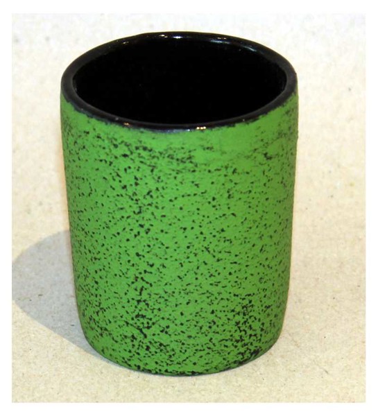 Bild von Cup Teecup modern aus Gusseisen hellgrün 0,15 L