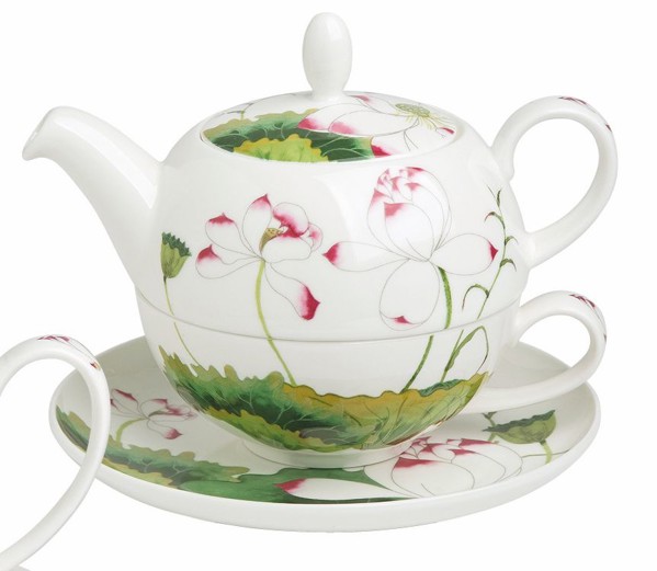 Bild von Tea For One Set Lotus