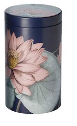 Bild von Teedose Padma Lotusblüte blau für 100g Tee
