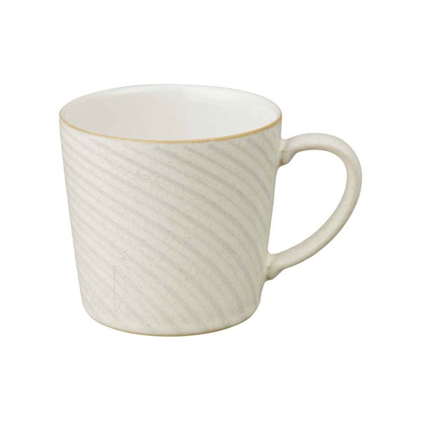 Bild von Denby Impression Cream Spirals Mug Henkelbecher Tasse