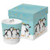 Bild von Penguin Family Pinguin Porzellanbecher mit Geschenkkarton Trendmug