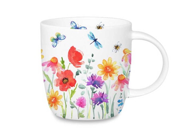 Bild von Roy Kirkham Summer Florals Kaffeebecher Tasse 