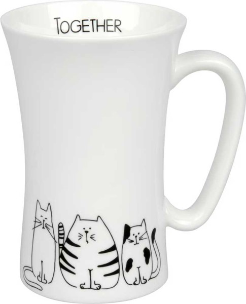 Bild von Funny Cats Jumbobecher Mega Mug extra große Tassen Könitz