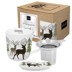 Bild von Adventure Deer white Teetasse mit Sieb und Deckel