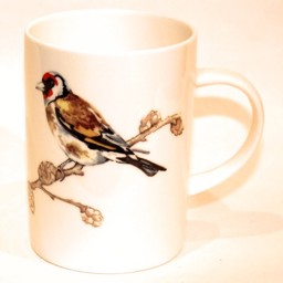 Bild von Kirkham Birds Stieglitz Teetasse Kaffeebecher
