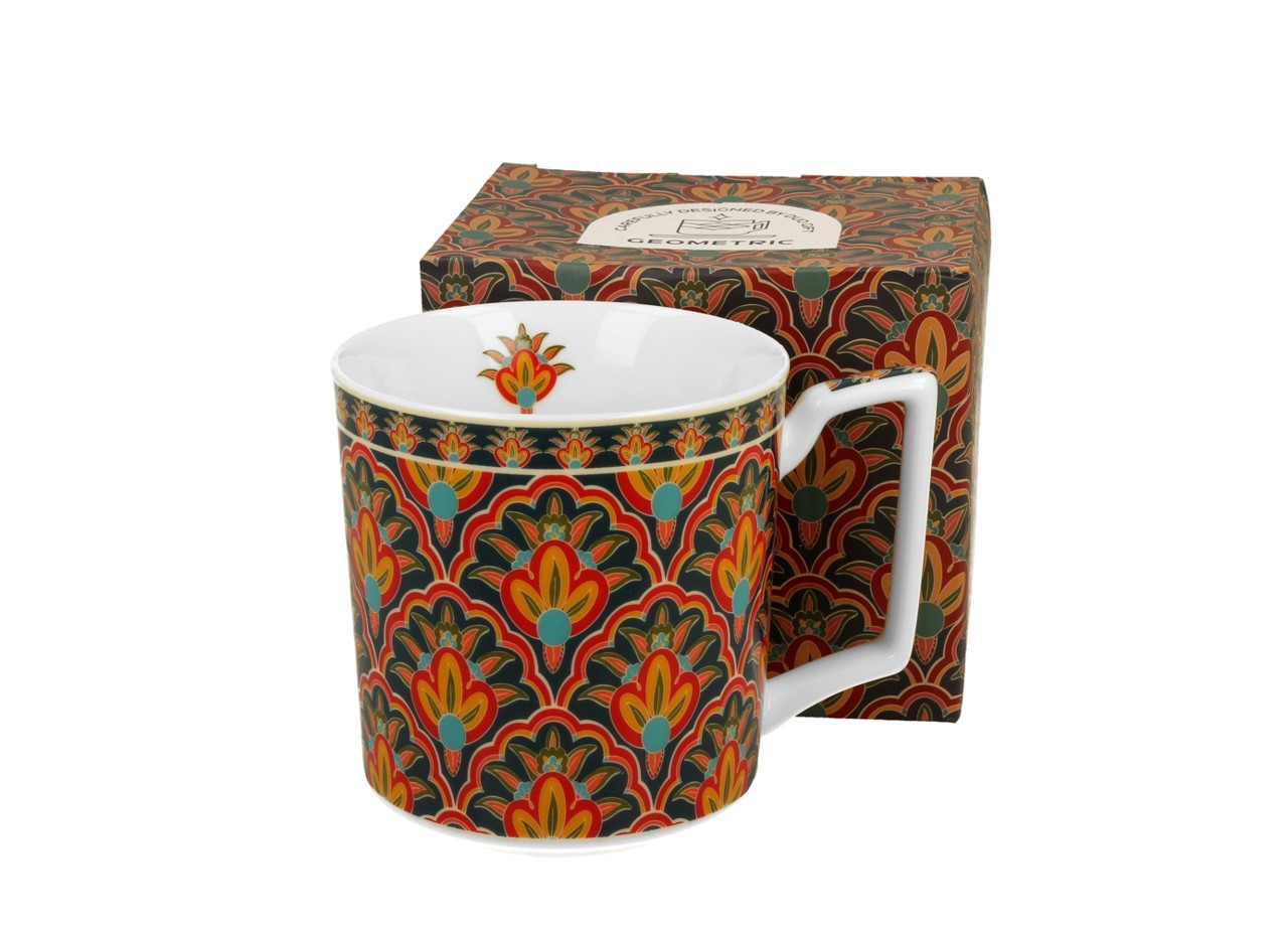 Bild von DUO Tasse Geometric Festum Porzellan 0,4 L