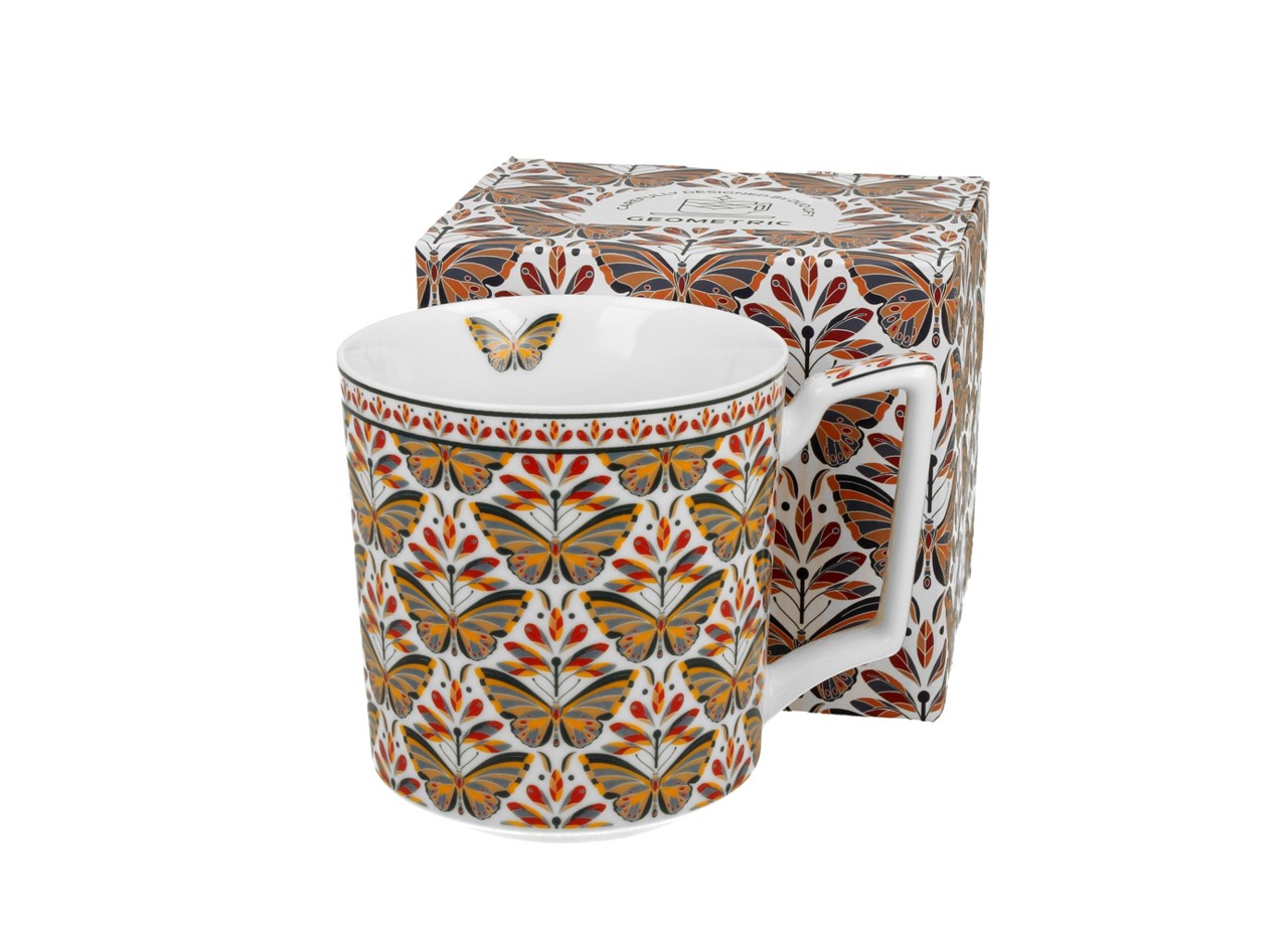 Bild von DUO Tasse Geometric Papilio Porzellan 0,4 L