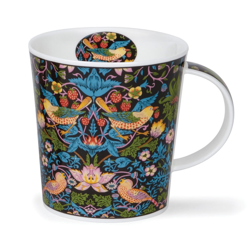 Bild von Dunoon Tasse Arts and Crafts Strawberry Thief Lomond Fine Bone China