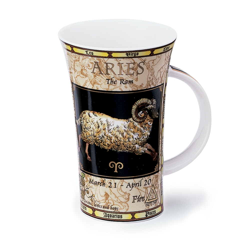 Bild von Dunoon Tasse ARIES Sternzeichen Widder Glencoe