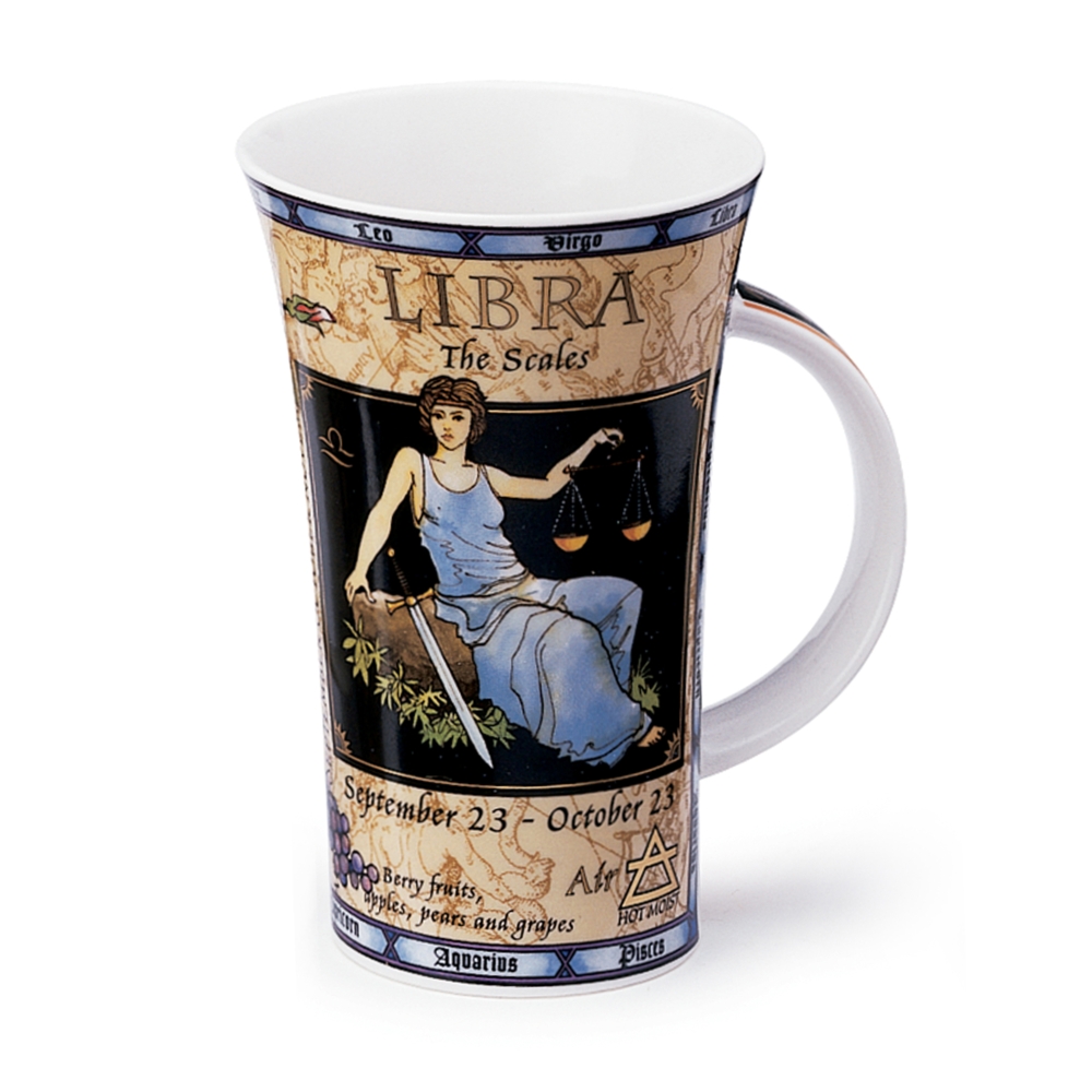 Bild von Dunoon Tasse LIBRA Sternzeichen Waage Glencoe