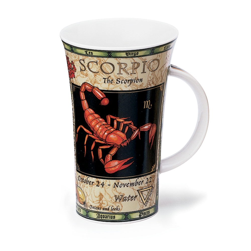 Bild von Dunoon Tasse SCORPIO Sternzeichen Skorpion Glencoe