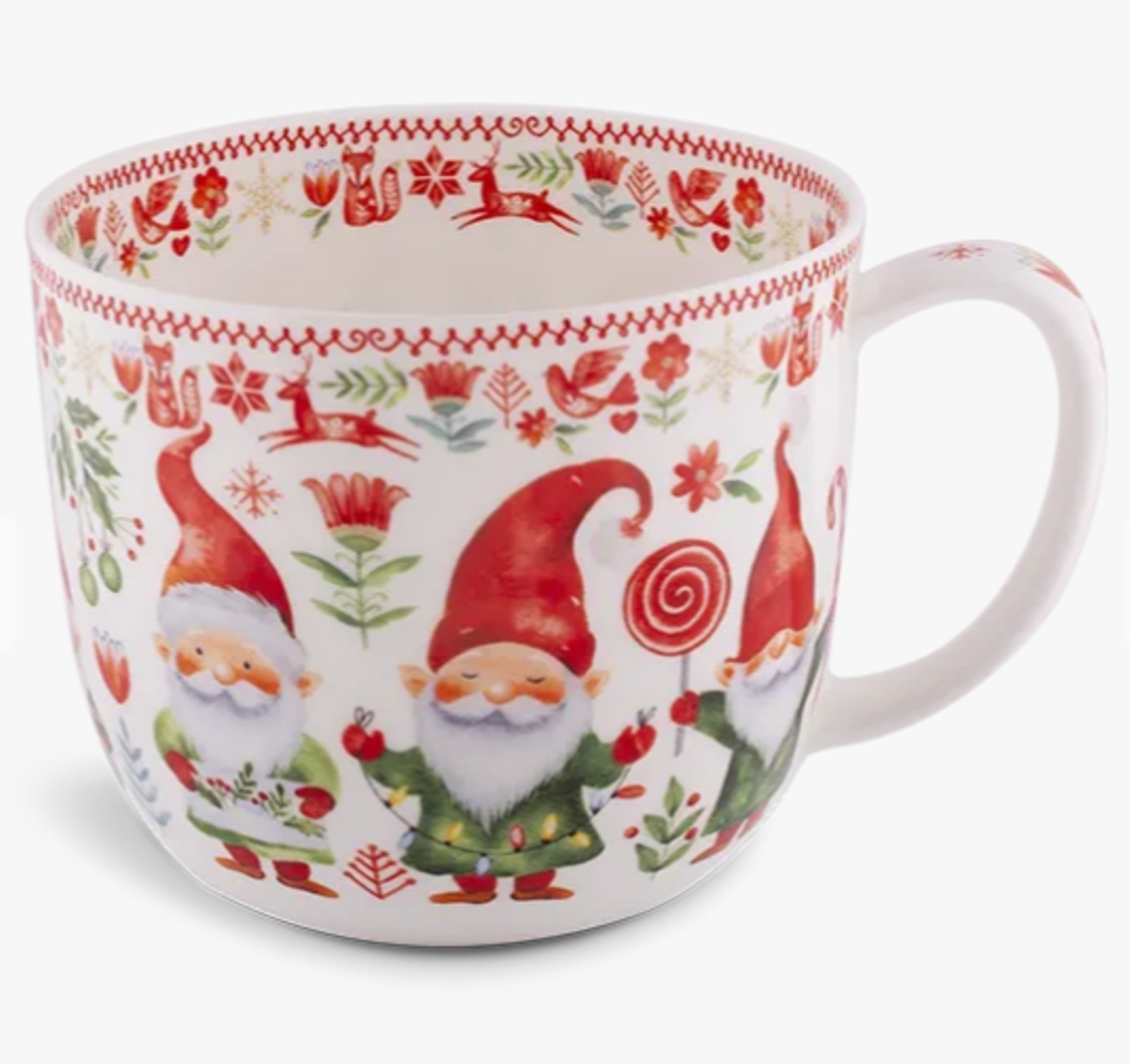 Bild von Jumbobecher Wichtelspaß 700 ml Bone China 