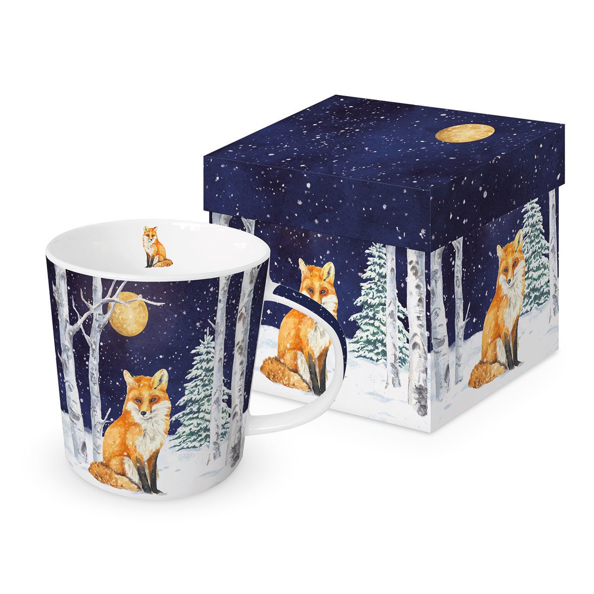 Bild von PPD Tasse Winter Friend Fuchs Porzellan mit Geschenkkarton Trendmug