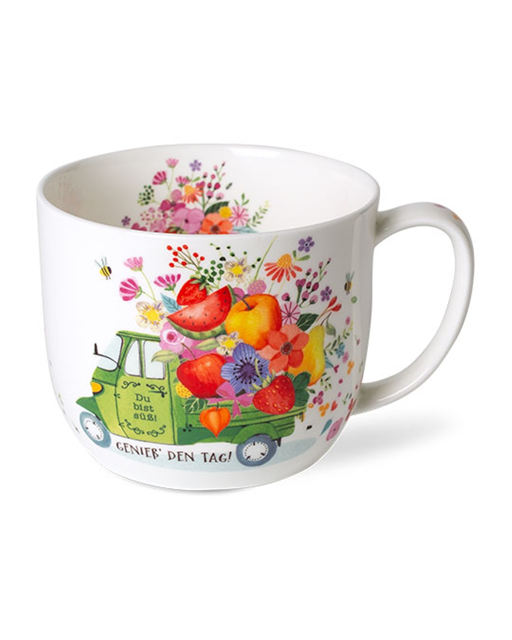 Bild von Jumbobecher Schönes Leben 700 ml Bone China 