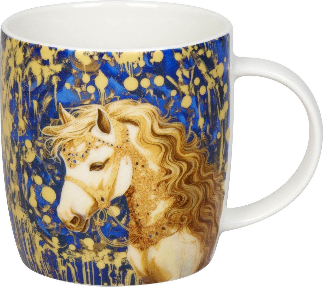 Bild von Könitz Tasse Arty Animals Klimt's Horse Pferd 0,35 L