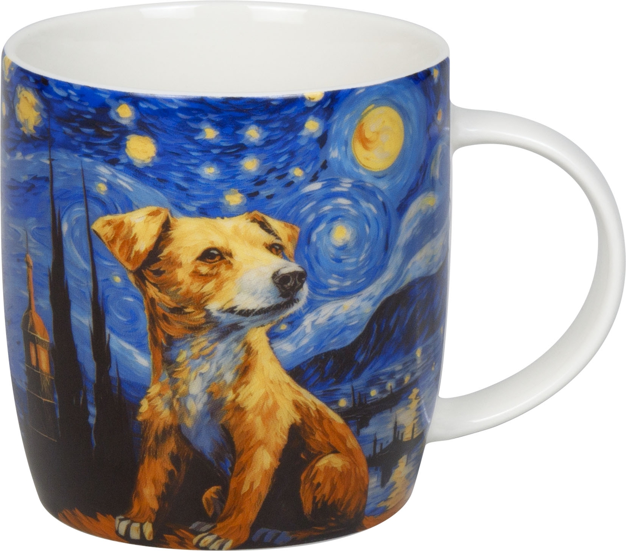 Bild von Könitz Tasse Arty Animals Van Gogh's Dog Hund 0,35 L