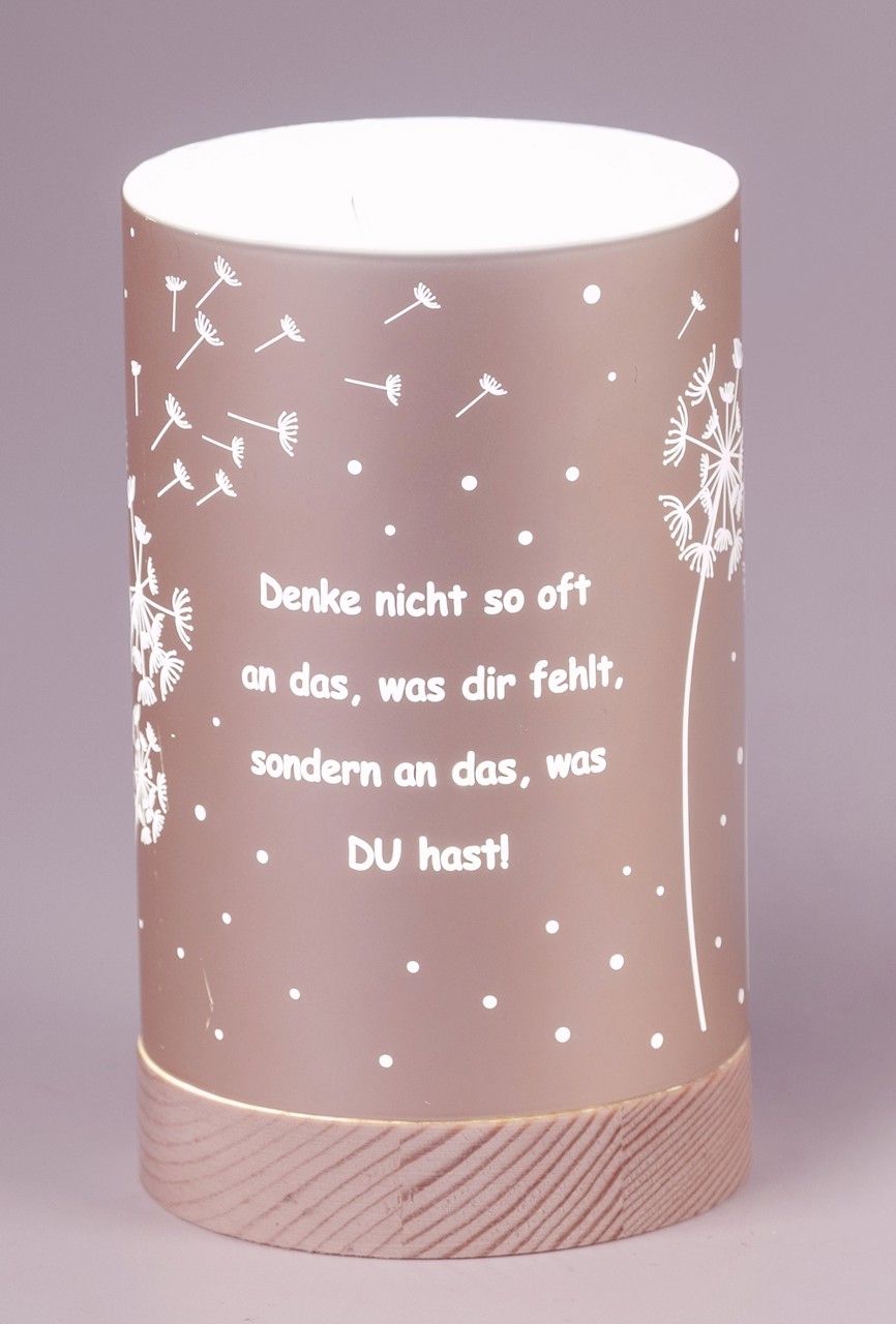 Bild von Deko-Licht LED rose 15cm 20cm - denke an das was du hast