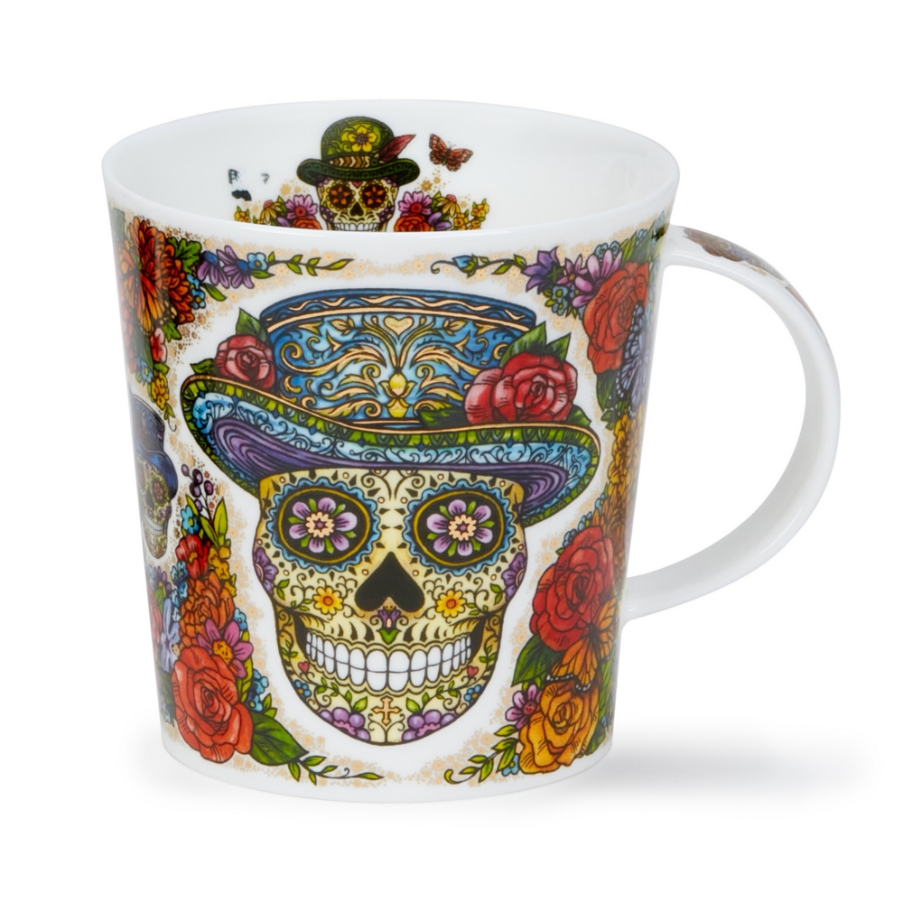 Bild von Dunoon Tasse Dia de Muertos Hat Lomond Fine Bone China