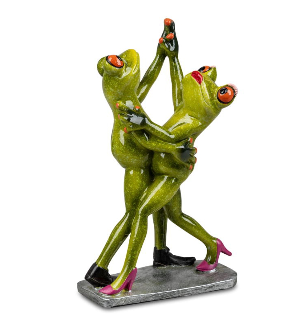Bild von formano Dekofigur Frosch Tanzpaar Froschpaar