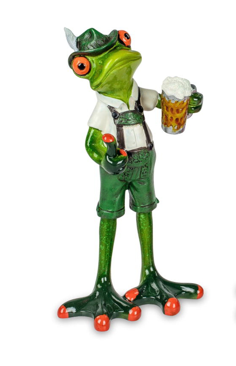 Bild von formano Dekofigur Frosch Froschmann in Tracht