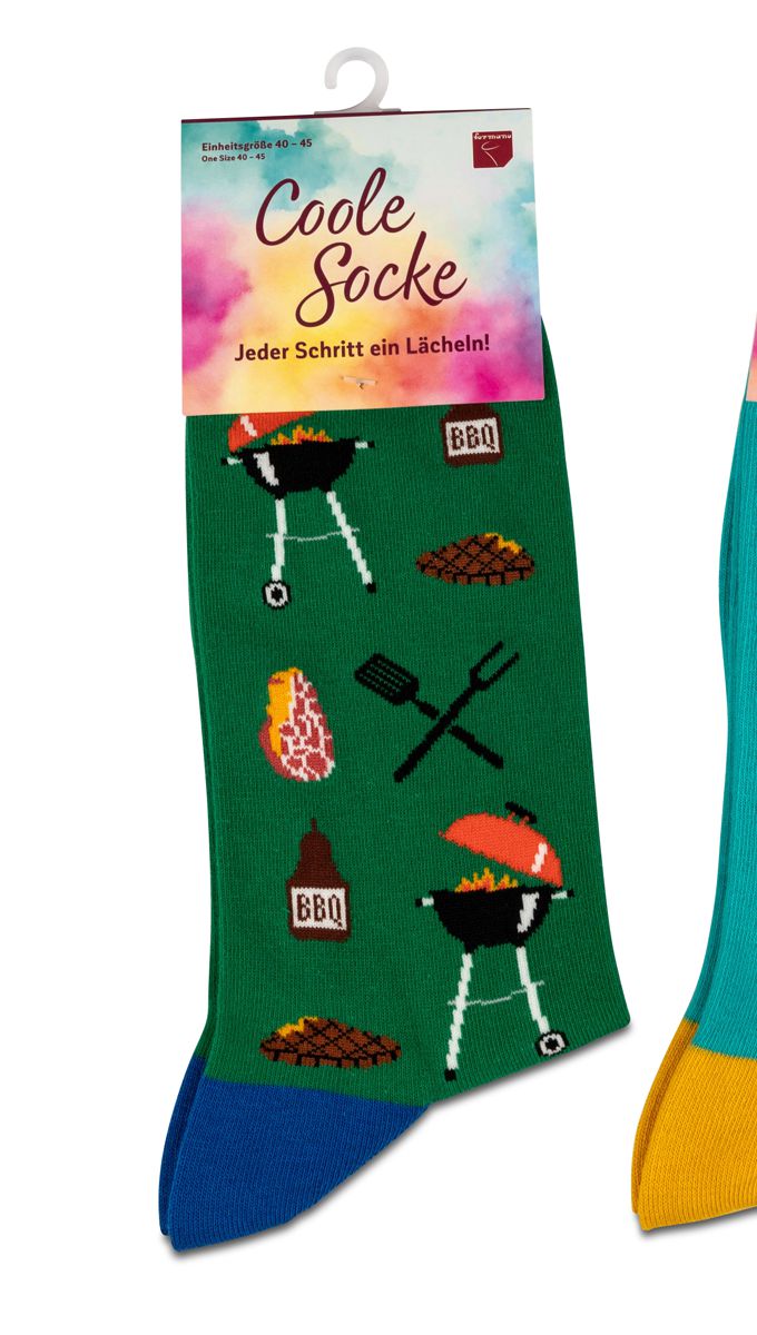 Bild von formano Coole Socke Grill grün
