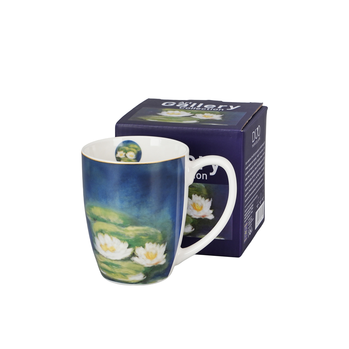 Bild von DUO Tasse Classic Nenufars Seerosen Monet Porzellan 0,36 L