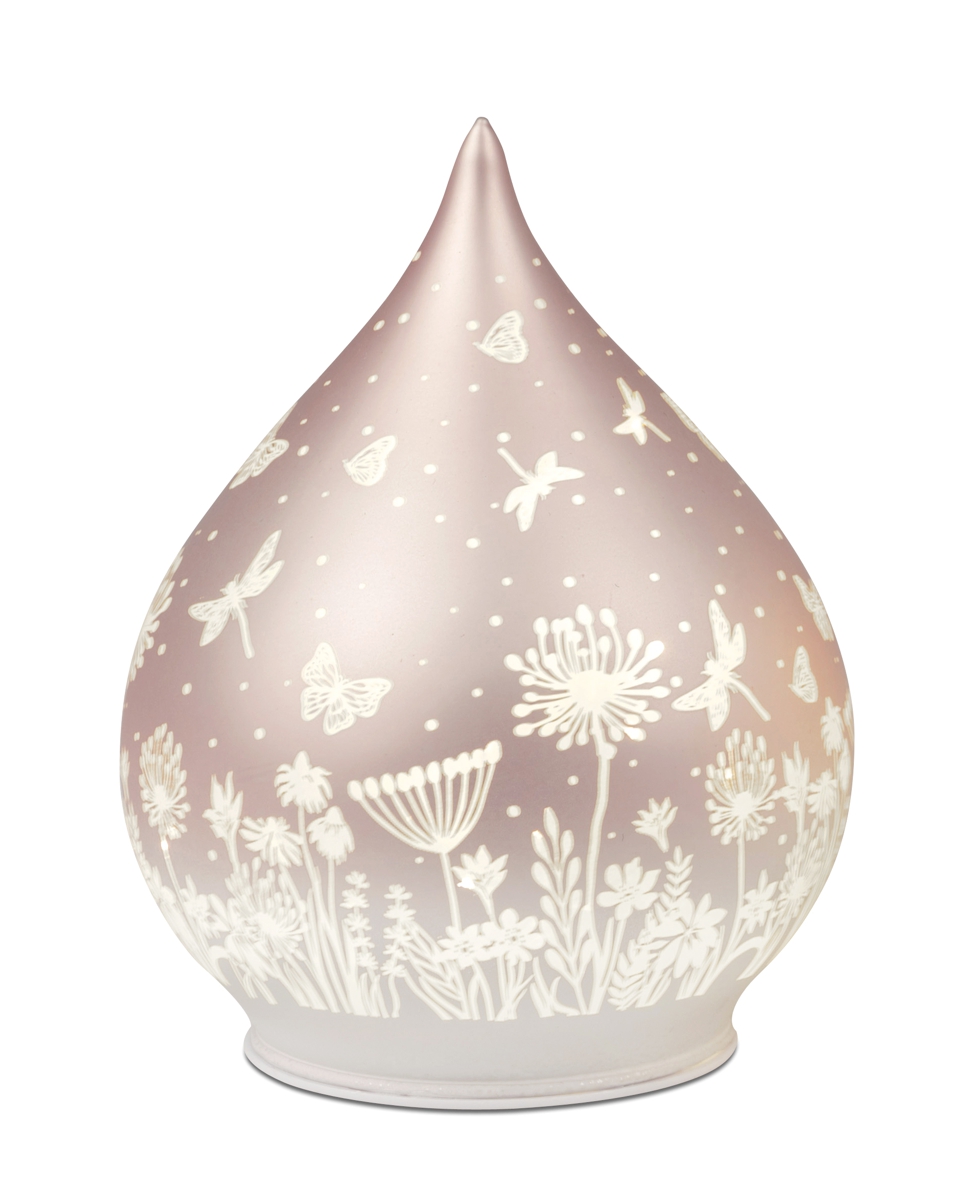 Bild von Deko-Licht LED Tropfen pastell peach 15cm 21cm