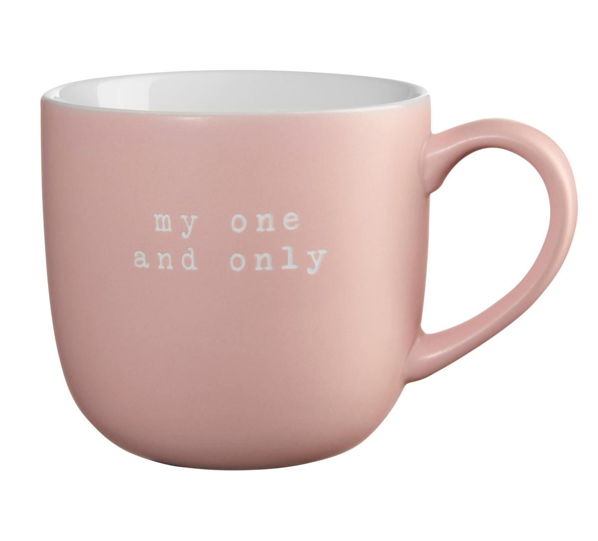 Bild von ASA Selection Tasse my one and only Henkelbecher hey! 0,6L