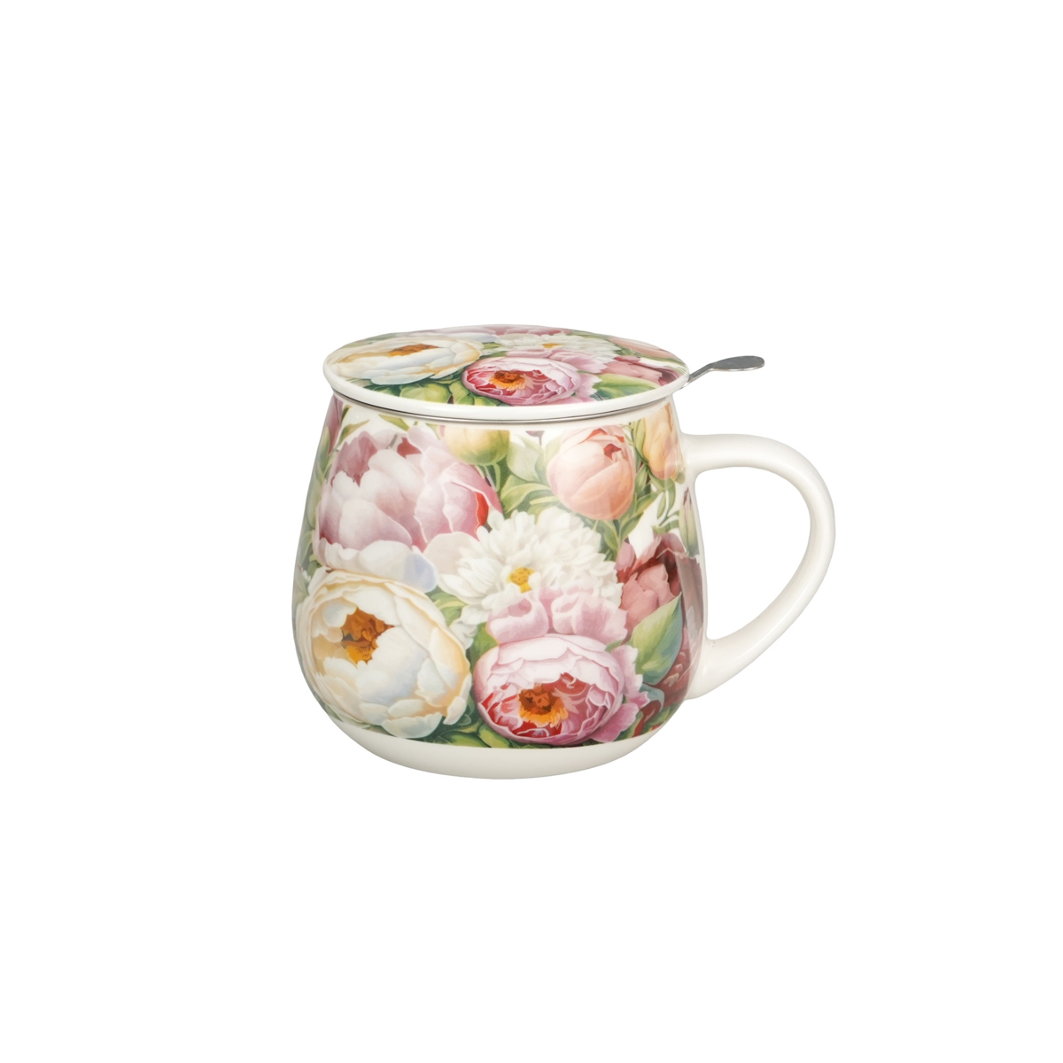Bild von DUO Tasse July Flowers Teetasse mit Sieb und Deckel 