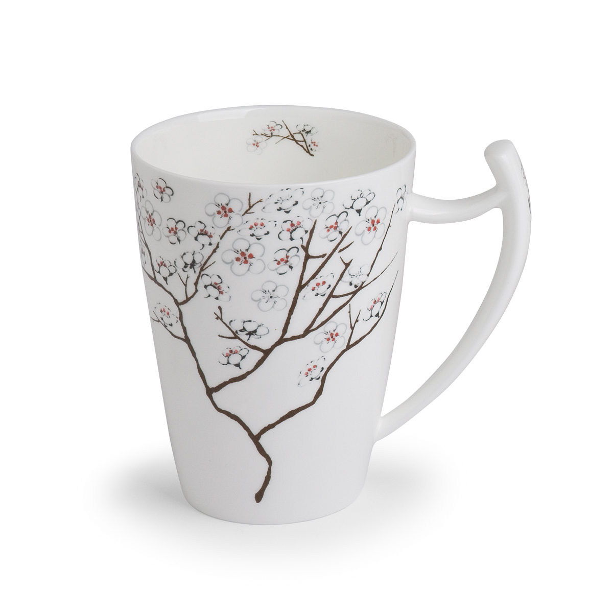 Bild von tealogic Tasse White Cherry Jumbobecher 