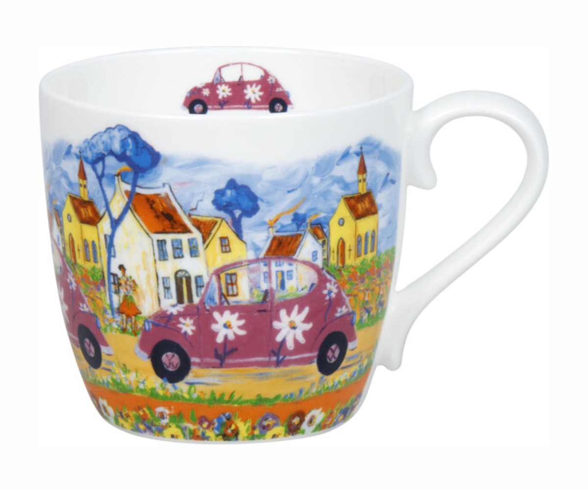 Bild von Könitz Tasse City Girl by Portchie Henkelbecher Fine Bone China