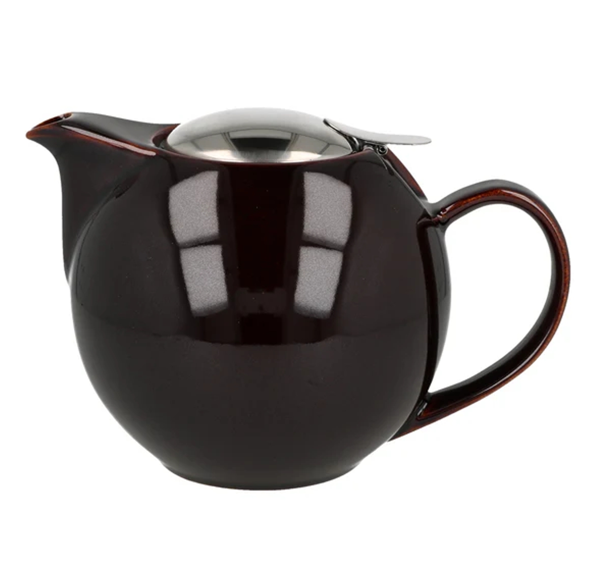 Teekanne Zero Japan antique brown braun mit Edelstahlfilter 1 L