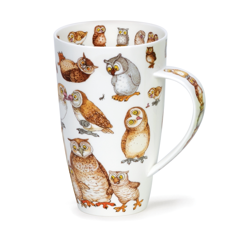Dunoon Tasse Twitters Eulen Henley