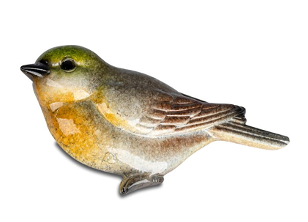 formano Dekofigur Vogel grün mit Magnet 10 cm