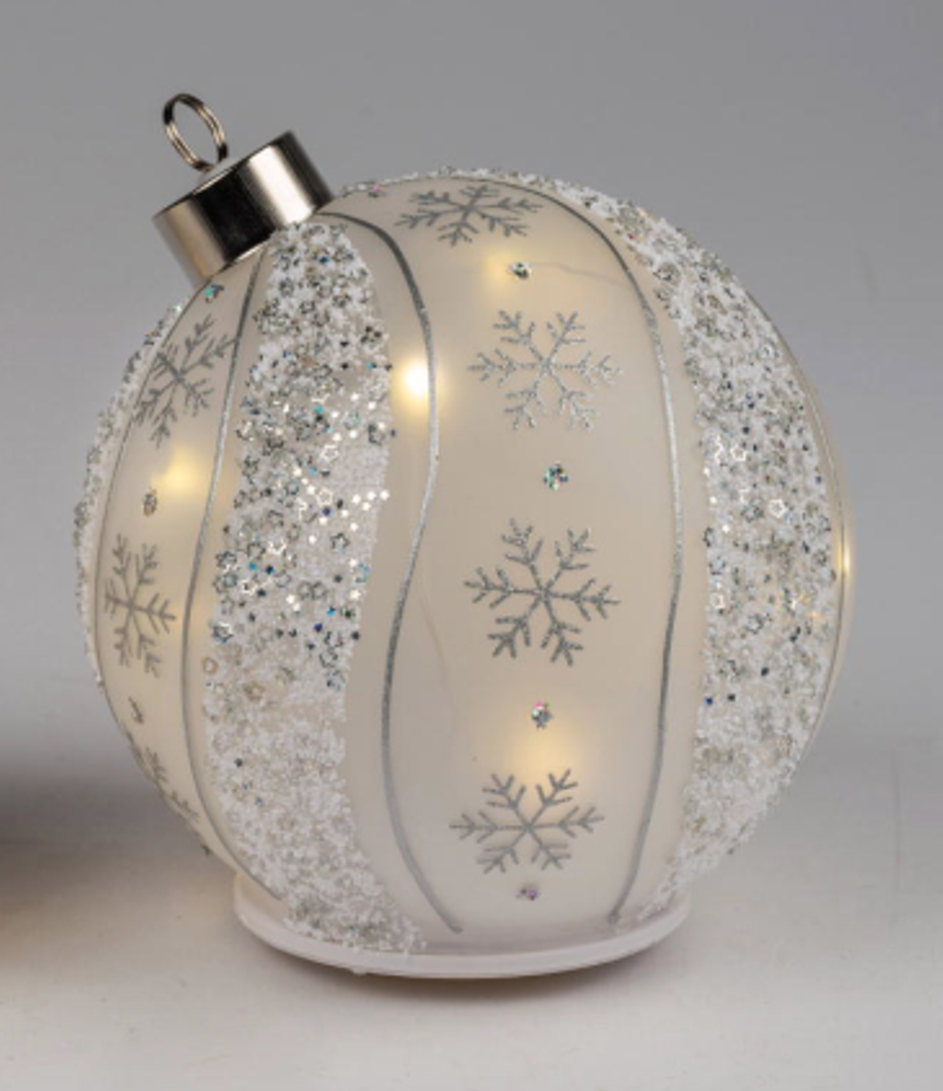 Deko-Licht Kugel LED drehendes Dekolicht Klassik 13 cm 16 cm